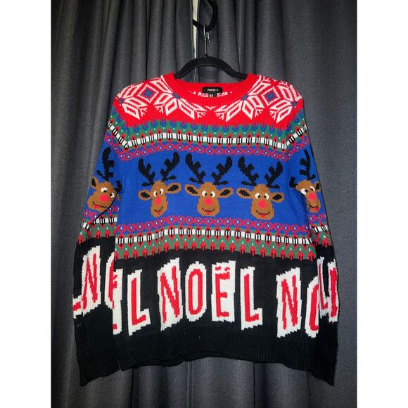 Ugly Christmas Sweater Xmas Size Medium - Picture 1 of 3